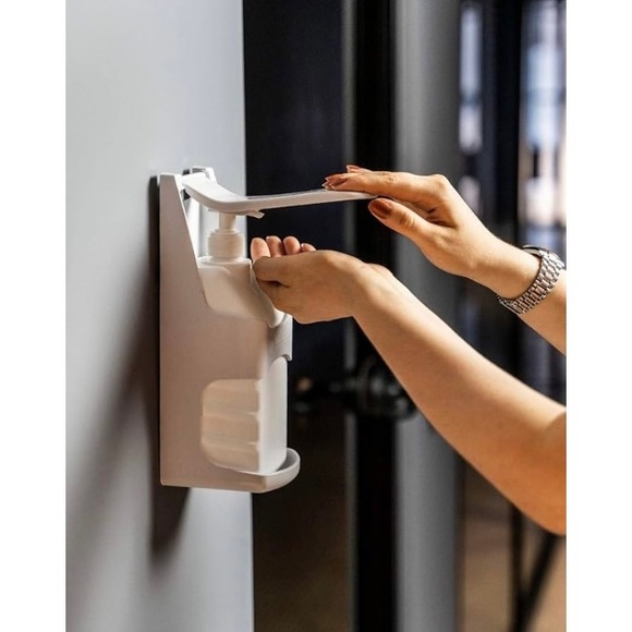 Liquid Dispenser Wall Mount Hand Sanitizer , Soap Dish soap dispenser BPA Free - Picture 7 of 9